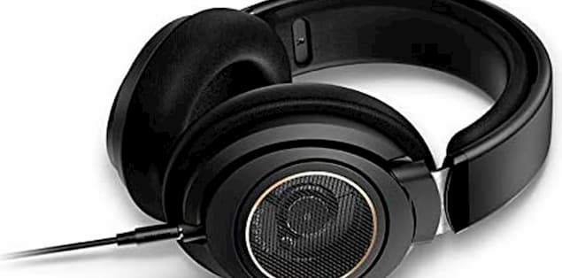 Philips SHP9500 Headphones have an open-back design