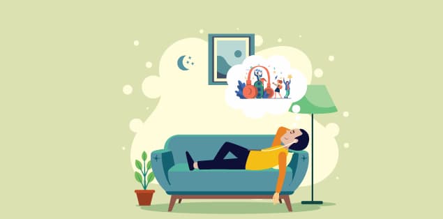 If Fall Asleep Listening to Music, You Will Notice That You Can Hear Music in Your Dreams Too