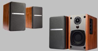 SINGING WOOD BT25 Active Bluetooth Bookshelf Speakers